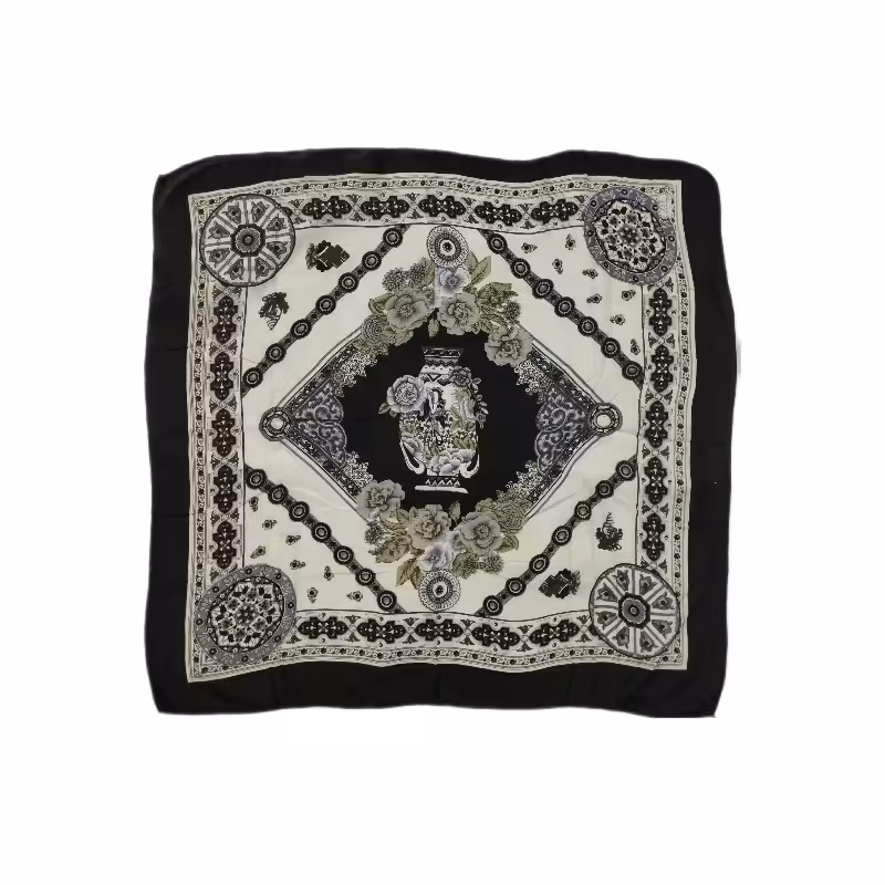 روسری، قواره کوچک، جنس نخی ، سبک، لیز نیست قیمت فوق العاده ، کد 204