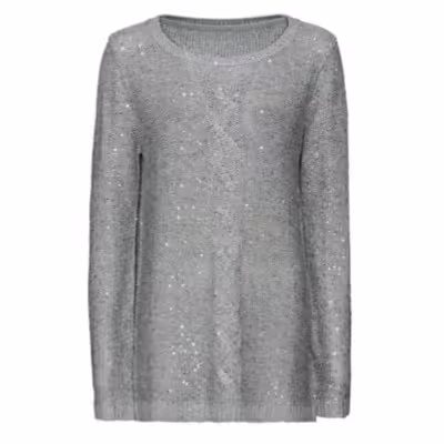 بافت مجلسی زنانه برند آلمانی esmara سایز XS اروپایی رنگ طوسی