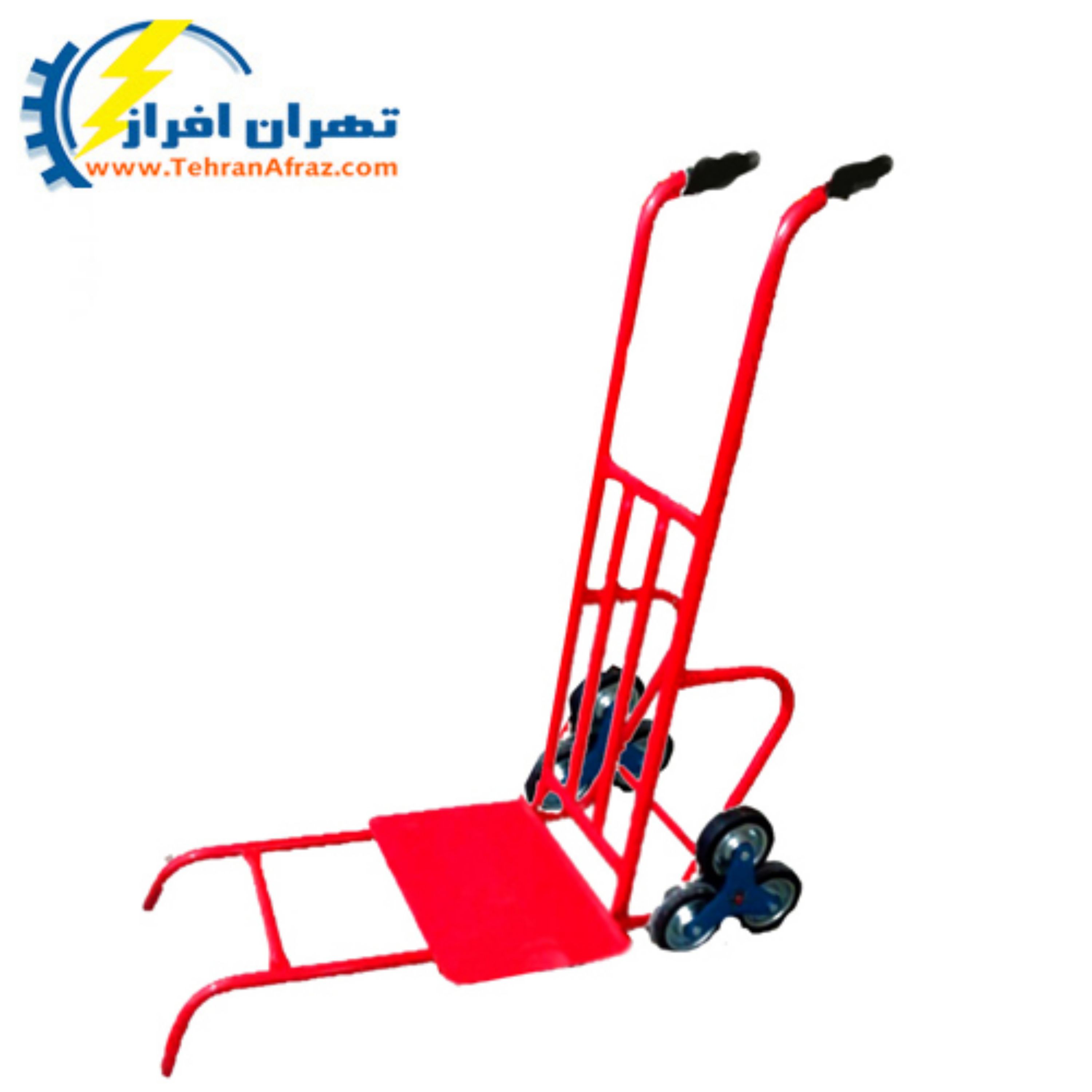چرخ دستی پله رو کمکدار