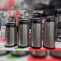 فلاسک 1.3 لیتر ، برند سان رایس ، جنس بدنه استیل داخل شیشه