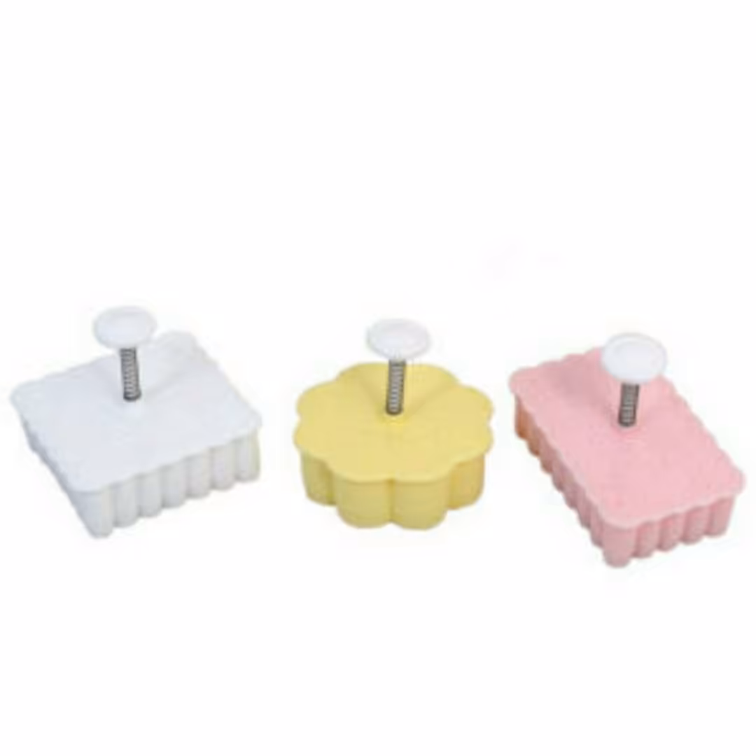 قالب شیرینی فنر دار 3 عددی  کد 1333