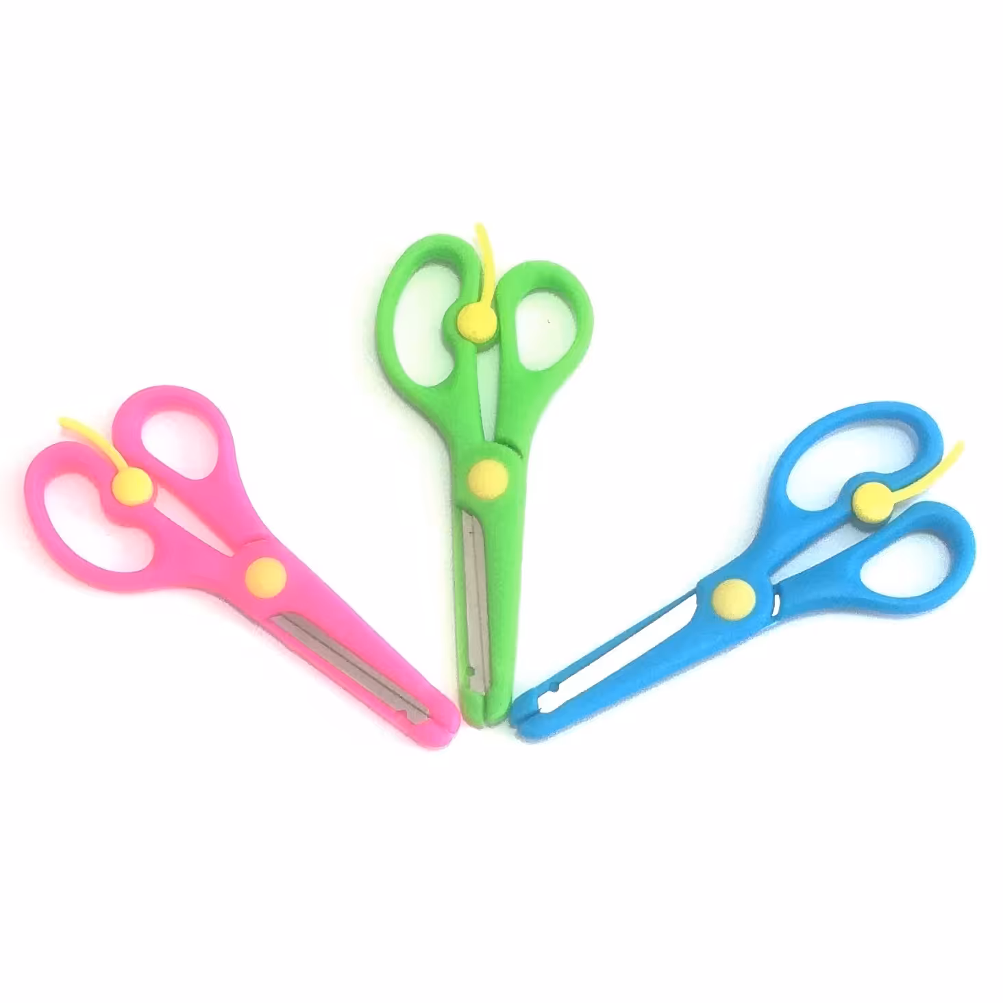 قیچی فنر دار، قیچی، قیچی ابتدایی، قیچی مهد، قیچی محافظ دار، قیچی مدرسه، یک عددی