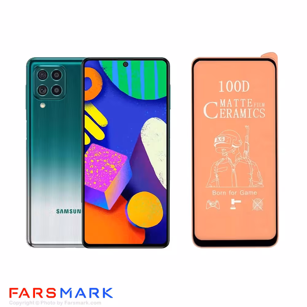 گلس سرامیکی مات گوشی سامسونگ Samsung Galaxy M62