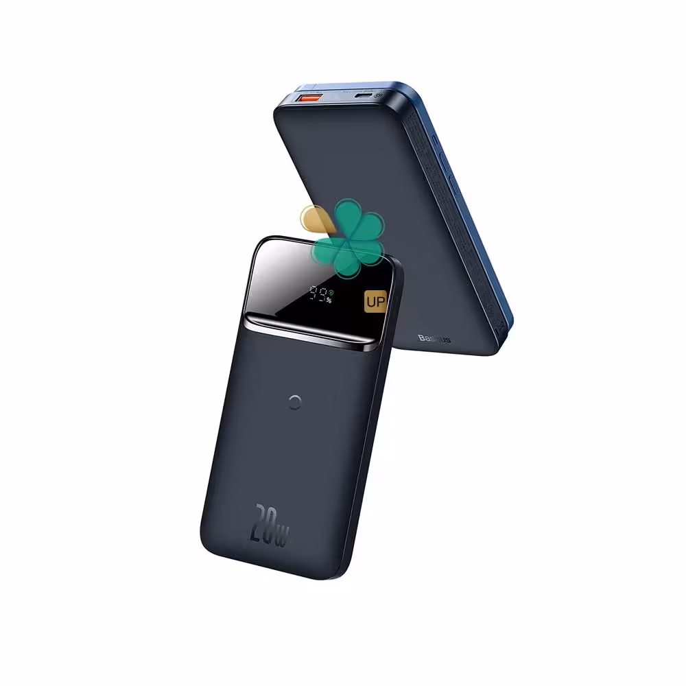 پاور بانک وایرلس 10000 مگ سیف بیسوس Baseus Magnetic PPCXW10 PPMT-03