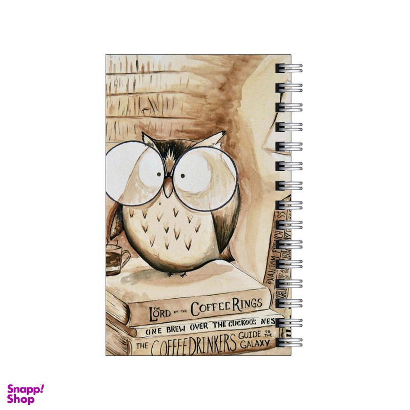 دفترچه یادداشت مدل to do list طرح جغد دانا کد 4400832
