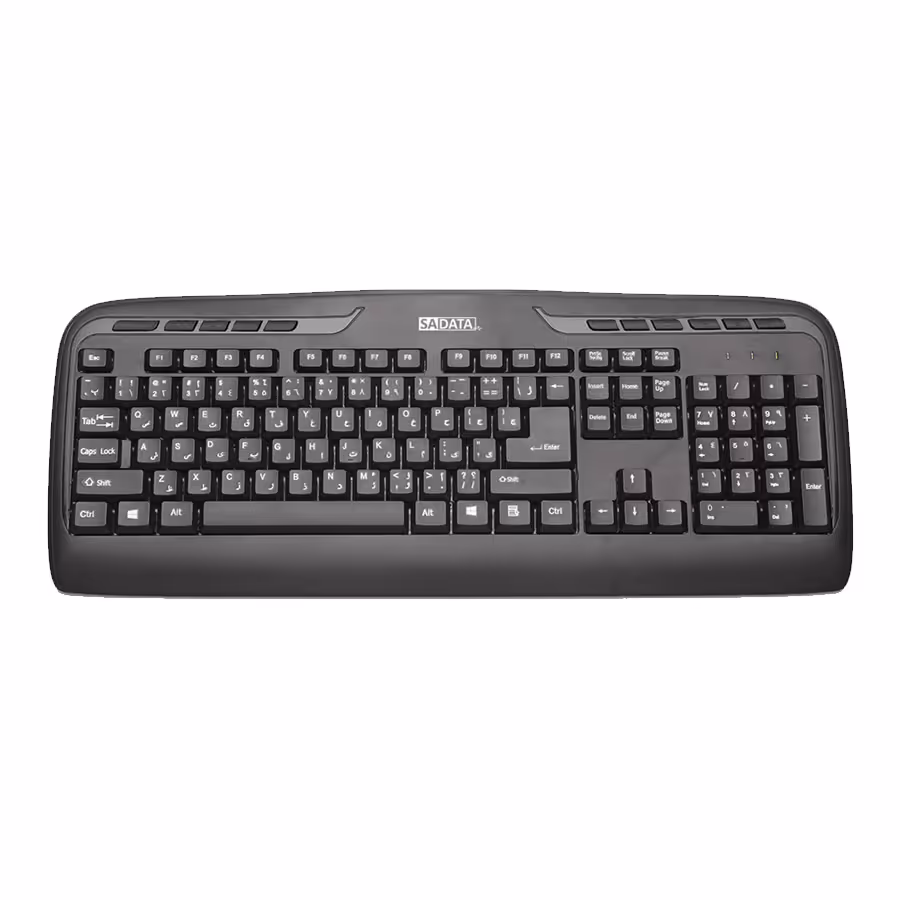 قیمت و خرید کیبورد باسیم سادیتا مدل SK1500S | یاس ارتباط