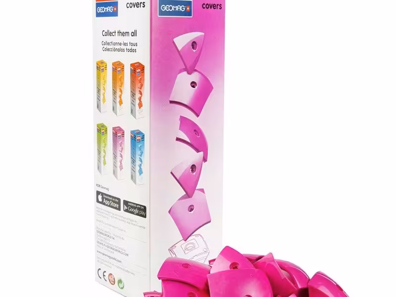 مدلسازی ژئومگ kor-cover pink 26pcs کد 5742