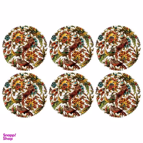 زیر بشقابی کد U2-42019 ست 6 عددی