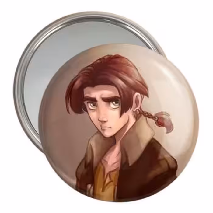 آینه جیبی خندالو مدل انیمیشن سیاره گنج Treasure Planet کد 13767