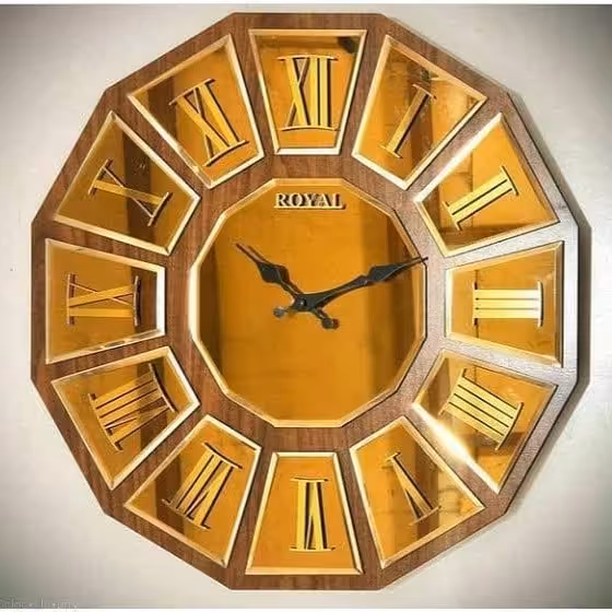 ساعت دیواری طرح B1211 (پس کرایه)