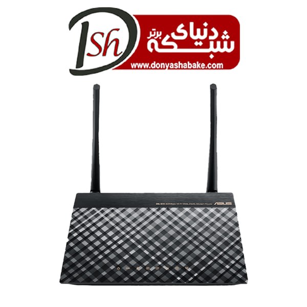 مودم روتر بی سیم VDSL/ADSL ایسوس مدل DSL-N16 - دنیای شبکه برتر