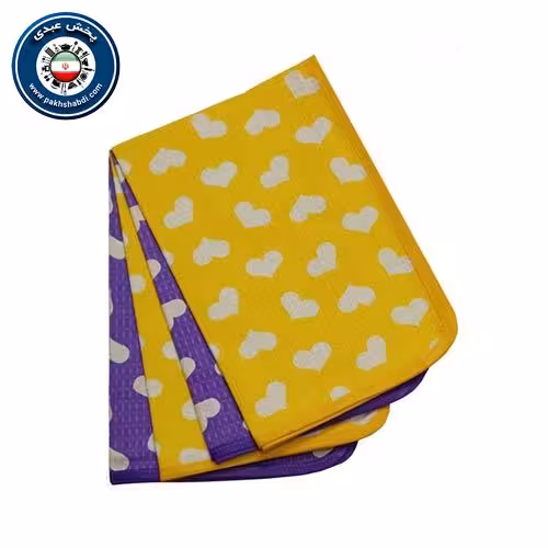 دستمال آشپزخانه طرح قلبی 4 تکه