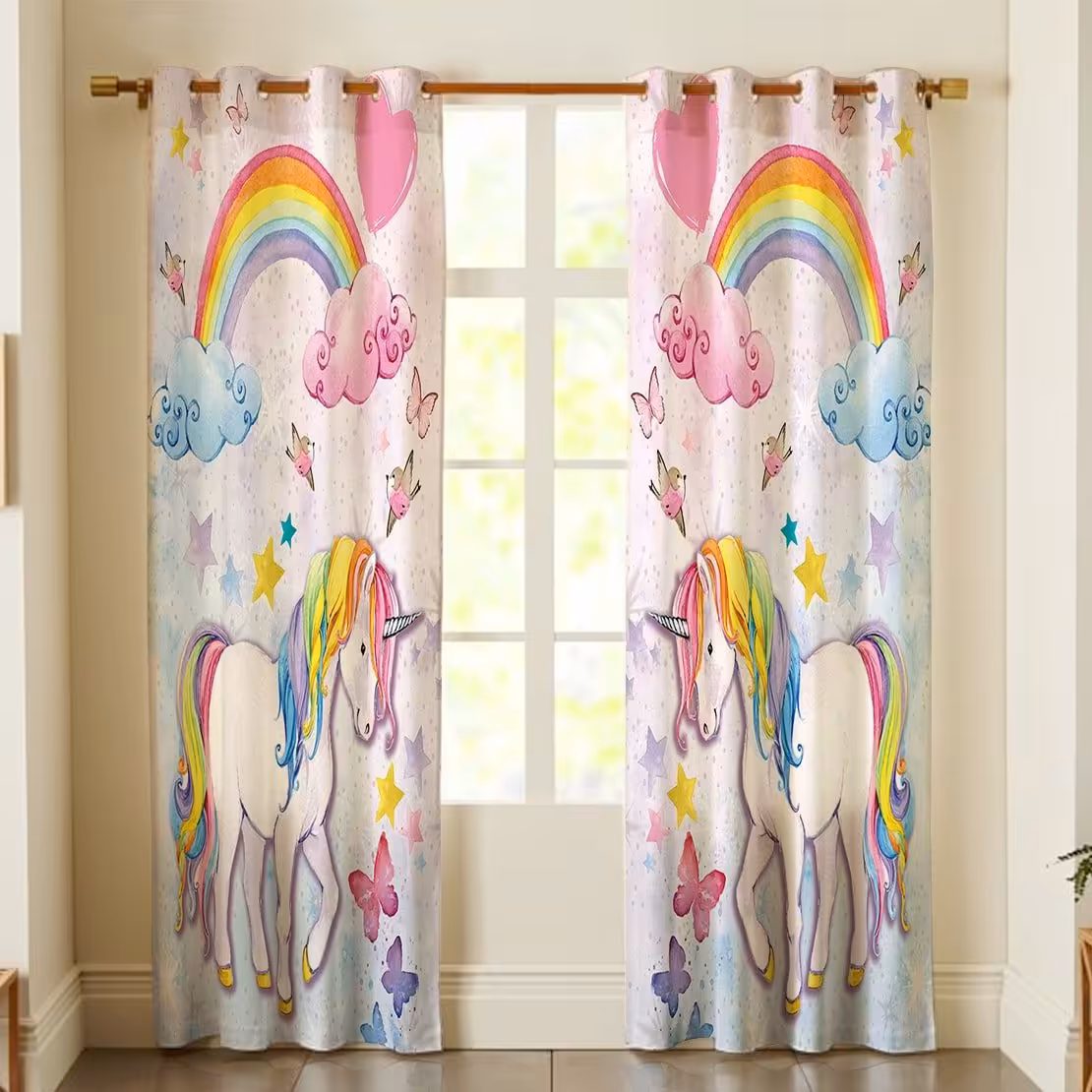 پرده چاپی  پانچ  اتاق کودک کد 930