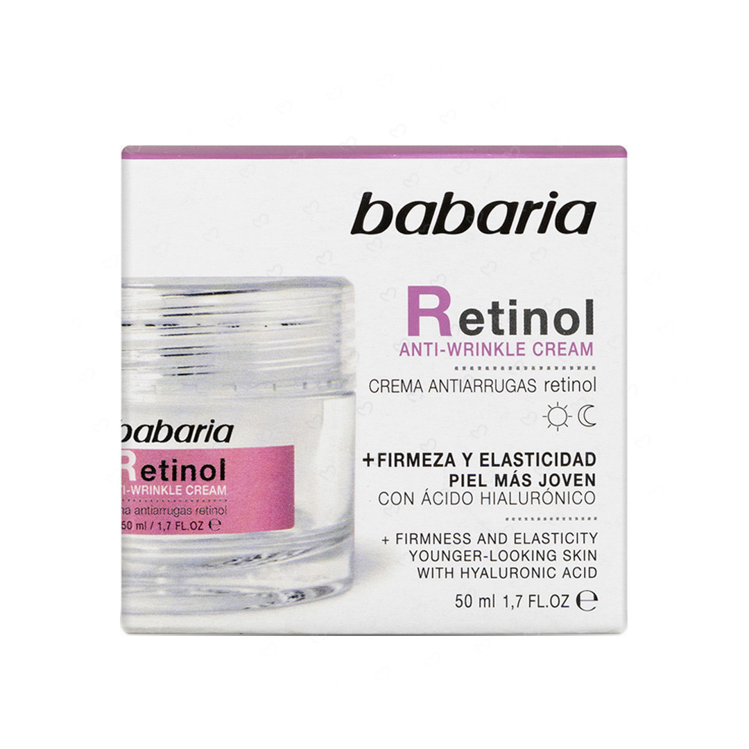 خرید اقساطی کرم ضد چروک صورت باباریا مدل Retinol حجم 50 میلی لیتر | پرداخت 4 قسطه ارسال سریع