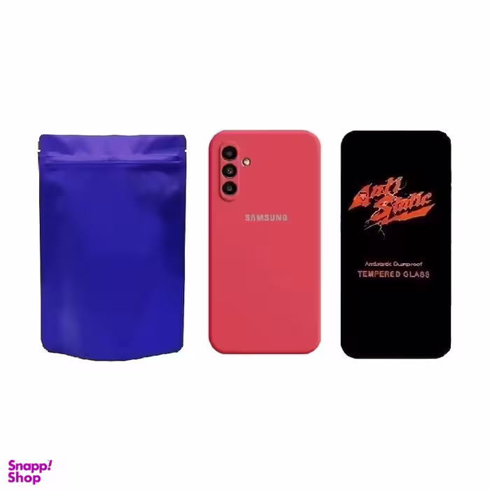 کاور گوشی موبایل مدل M-B Silicon مناسب برای سامسونگ Galaxy A35 به همراه محافظ صفحه نمایش Anti Static