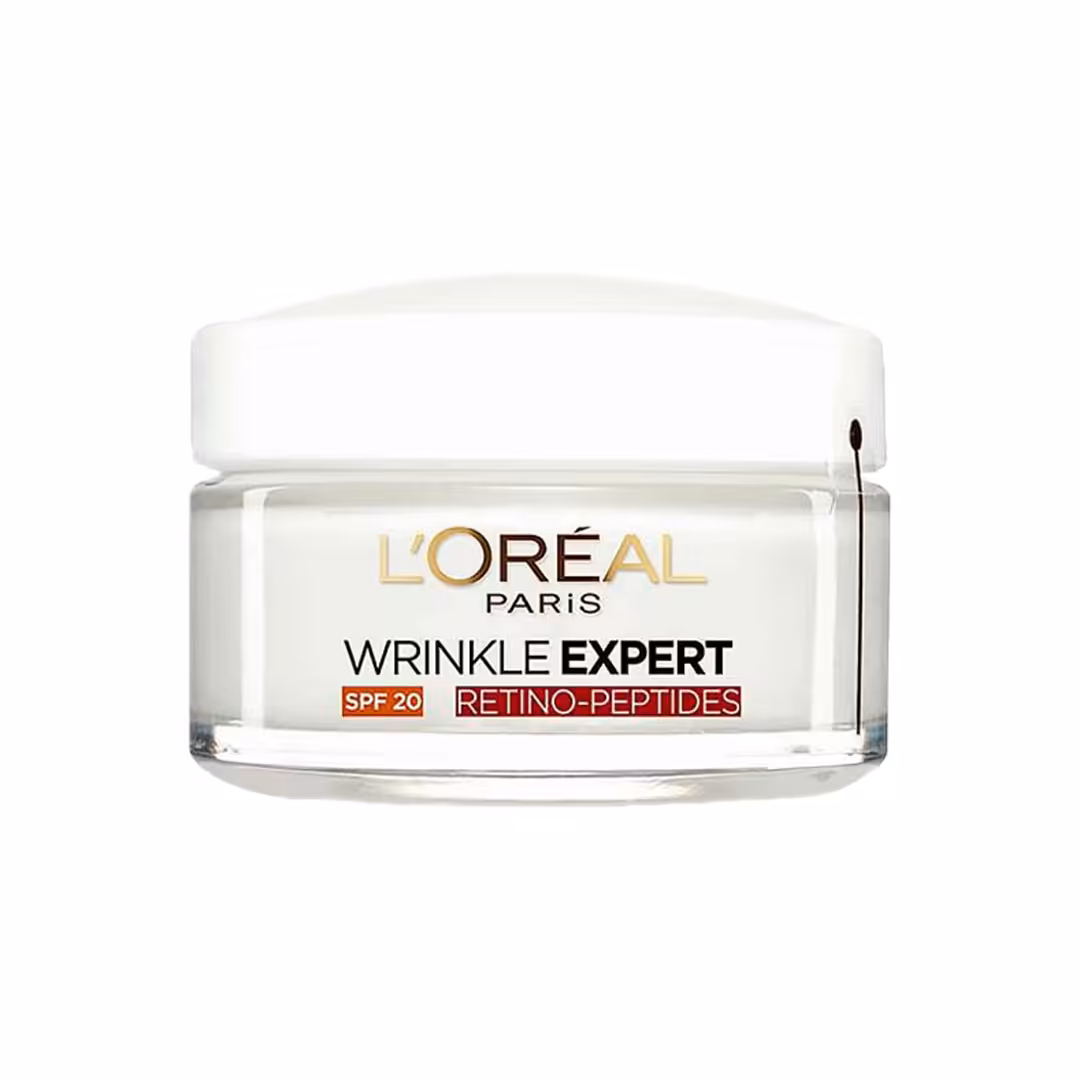 کرم روز ضد چروک قوی لورال مدل Wrinkle Expert  45 دارای SPF20 حجم 50 میلی لیتر