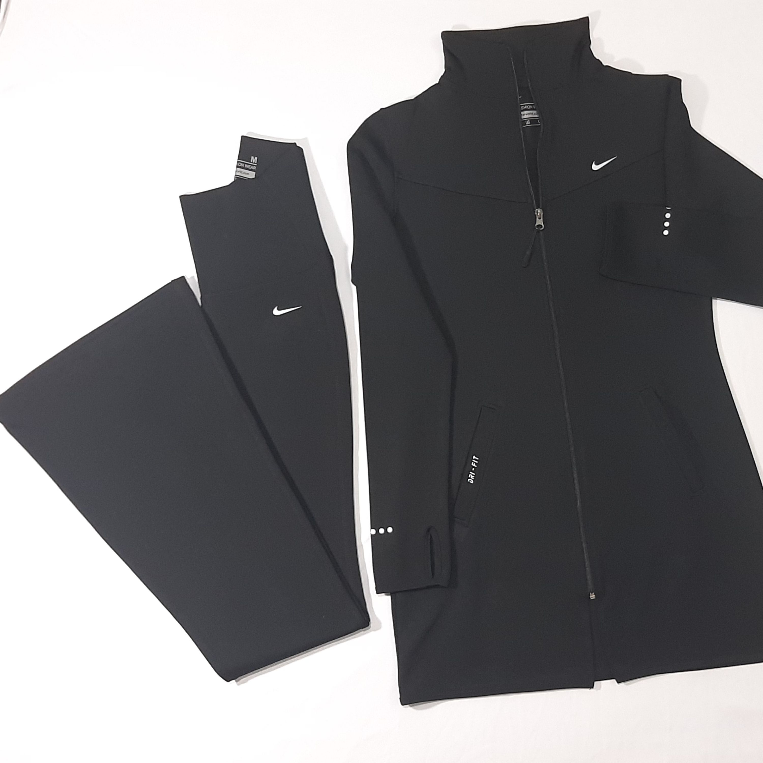 ست لگ دمپا و مانتو فینگردار (Reebok) و نایکی (Nike)