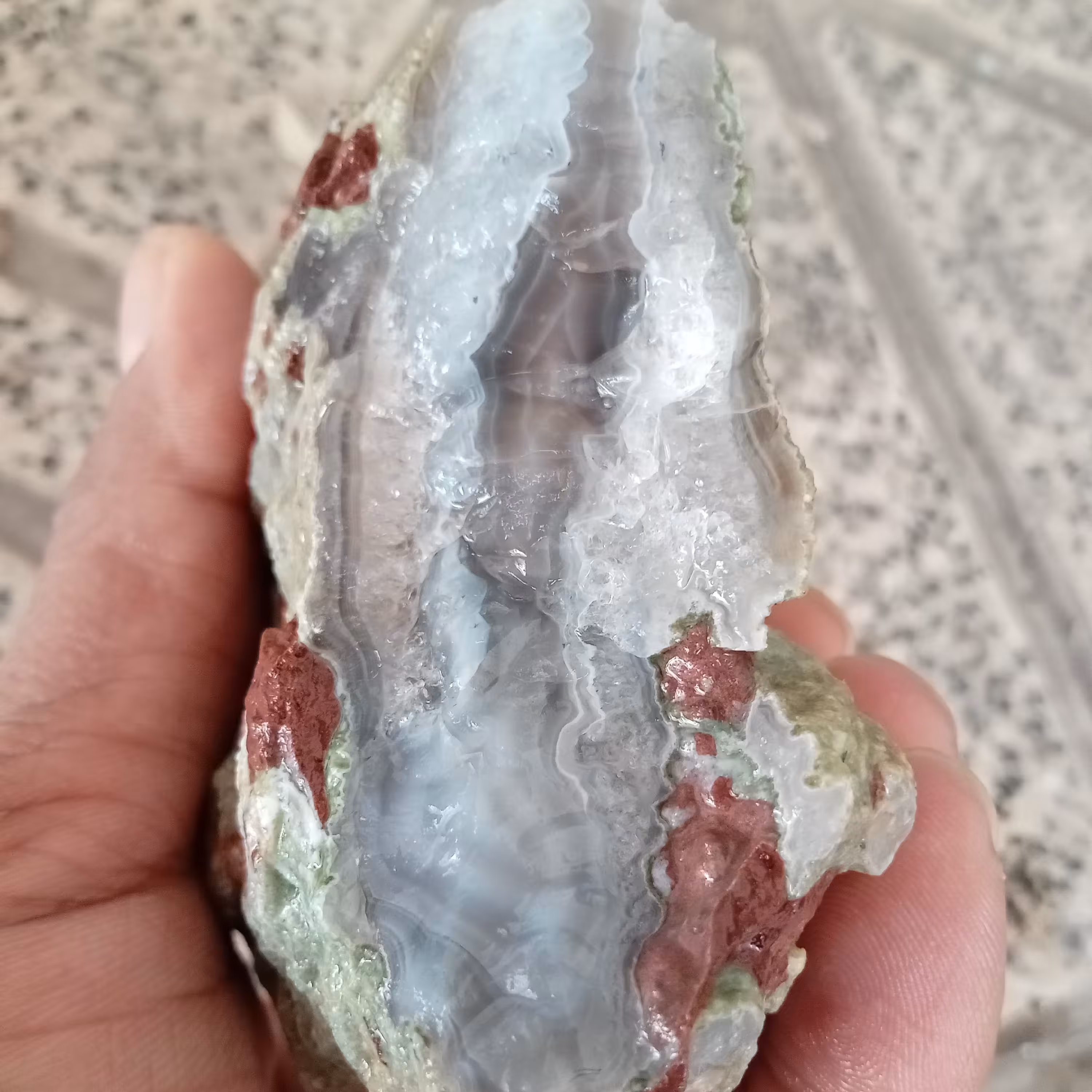 عقیق سلیمانی زیبا 