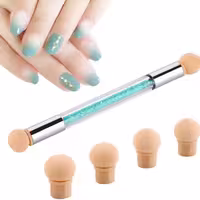 قلم اسفنجی آمبره ابری (توپی) طراحی ناخن Professional Nails