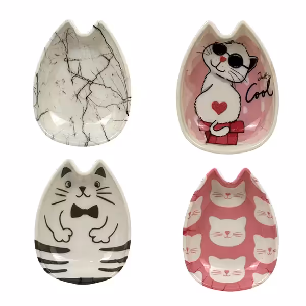 ظرف گربه ای کوچک ملامین