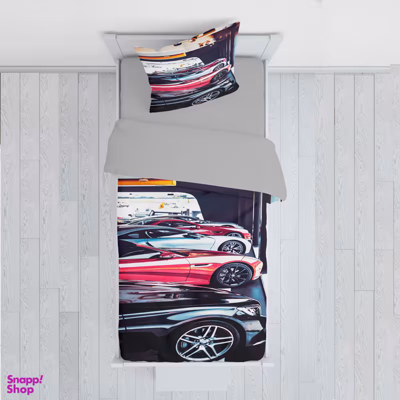 سرویس روتختی تکنفره 5 تکه مدل ماشین اسپرت کد TXY304