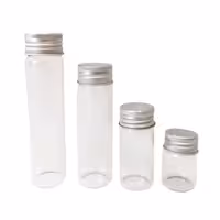 شیشه فانتزی  بسته 4 عددی در چهار سایز مختلف