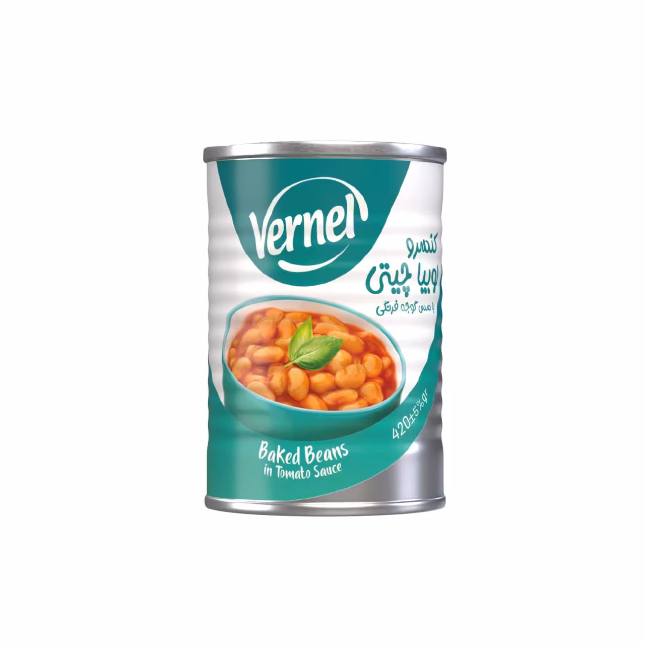 کنسرو لوبیا چیتی ورنل - 420 گرمی