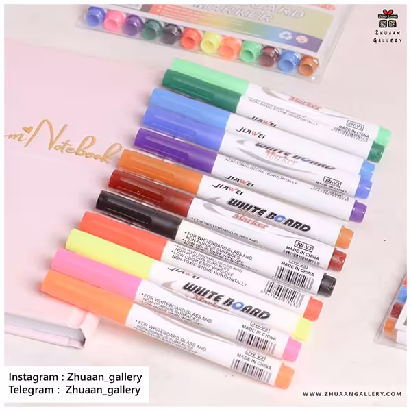 ماژیک وایت برد 12 رنگ