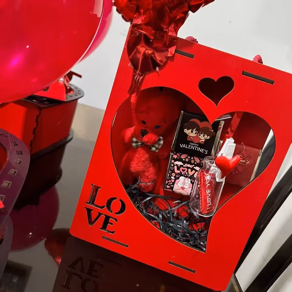 باکس ولنتاین قلبی