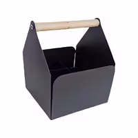 جا قاشقی و چنگال دسته چوبی plateroom