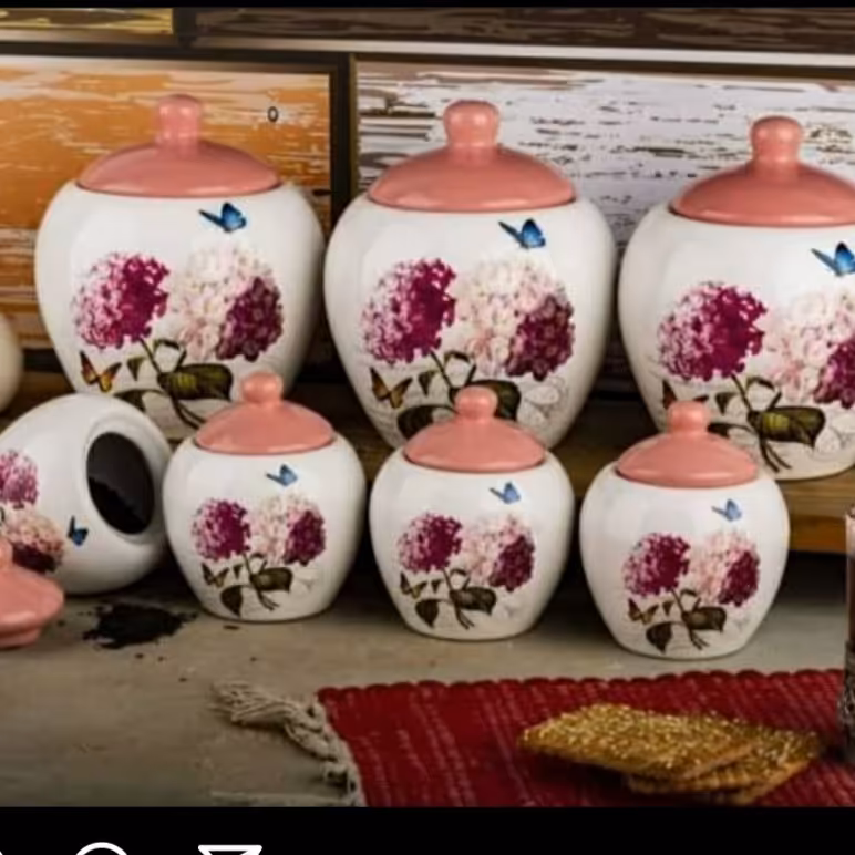 پاسماوری خمره ای ، رنگ سفید صورتی ، وزن حدودا 2 الی 2/5کیلو