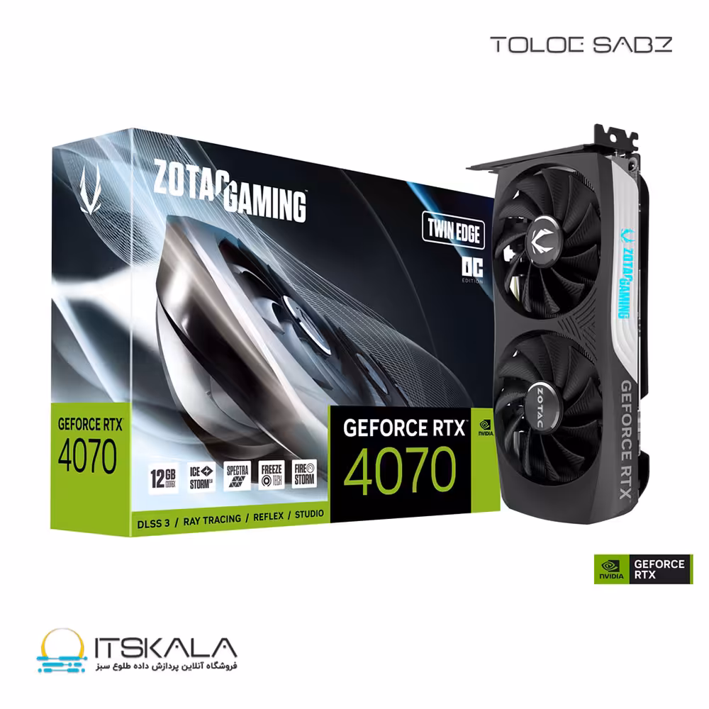 قیمت و خرید کارت گرافیک زوتک مدل GAMING GeForce RTX 4070 Twin Edge OC | ITSKALA