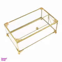 جعبه دستمال کاغذی برنجی کد 21