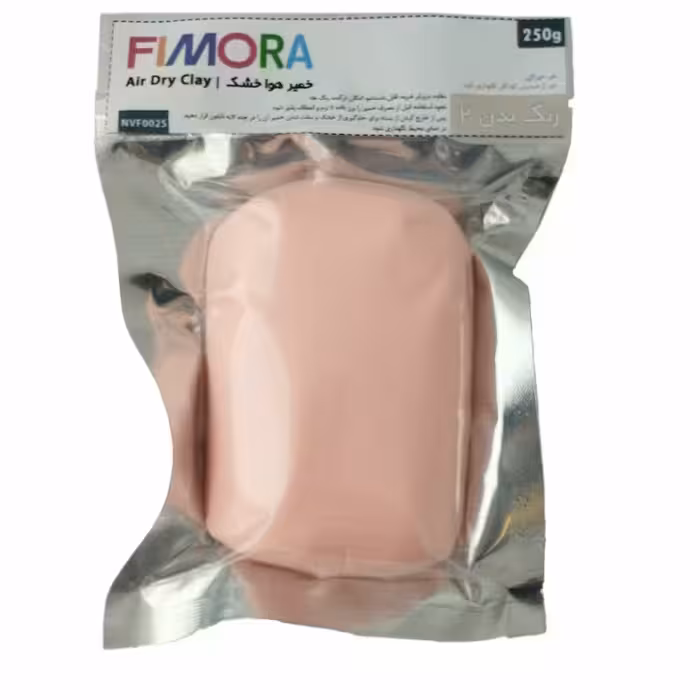 خمیر گل چینی هوا خشک  رنگ بدن (250 گرمی)