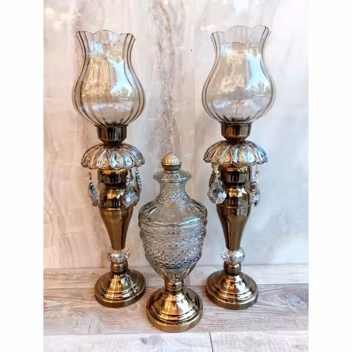 چراغ رومیزی سناتور نسکافه ارتفاع 60 سانت ارسال رایگان گالری نوروزی 