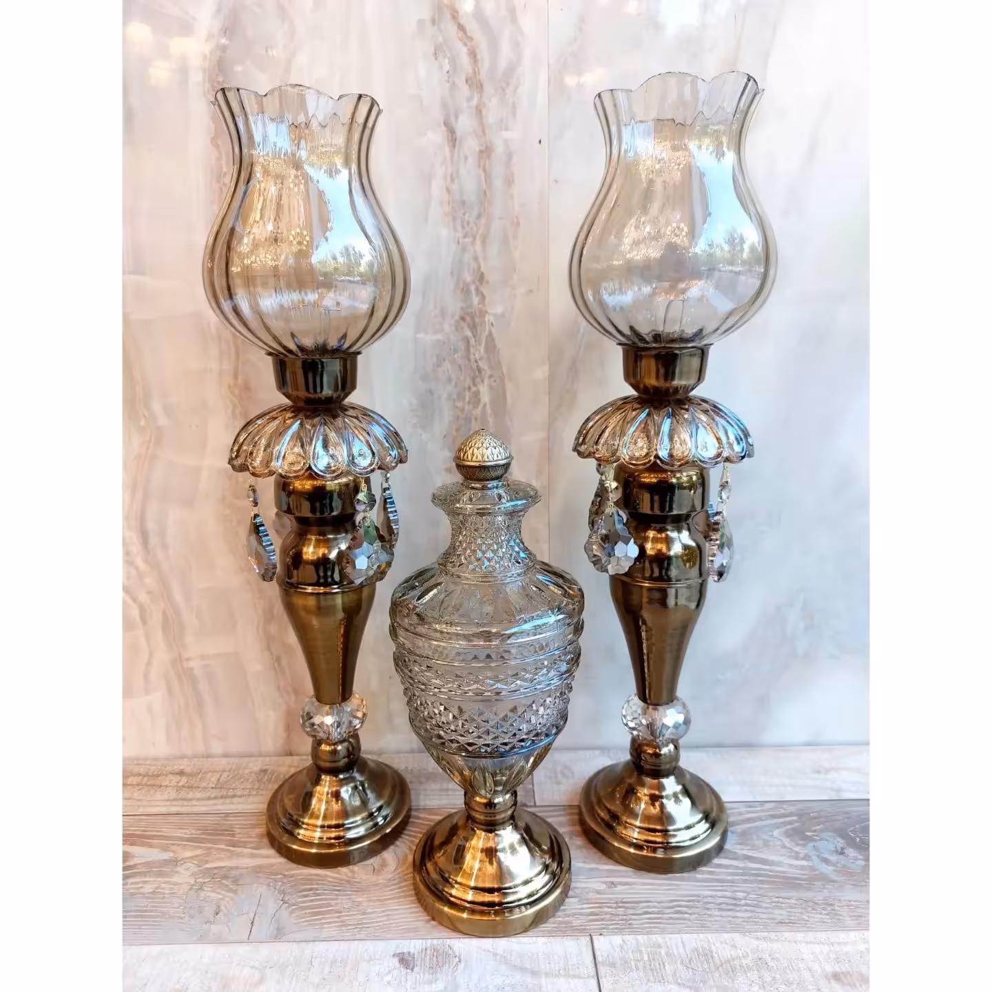 چراغ رومیزی سناتور نسکافه ارتفاع 60 سانت ارسال رایگان گالری نوروزی 