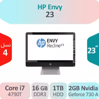 آل این وان HP ENVY 23 پردازنده i7 4790T گرافیک Nvidia Geforce 730-A 2GB