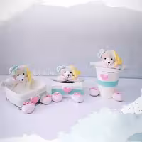 ست سطل و جادستمال و لوسیون نانان 