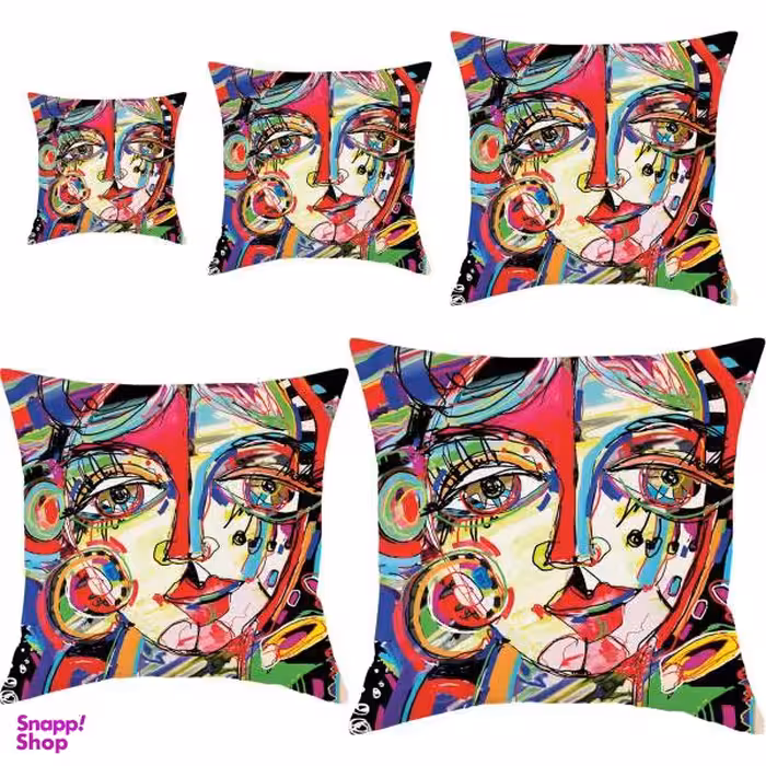 کوسن رنس کد S5-10129 مجموعه 5 عددی کوچک تا بزرگ