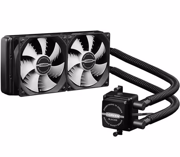 فن خنک کننده سی پی یو گرین مدل GLACIER 240