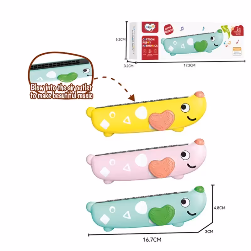 ساز دهنی اسباب بازی طرح سگ کد 36822