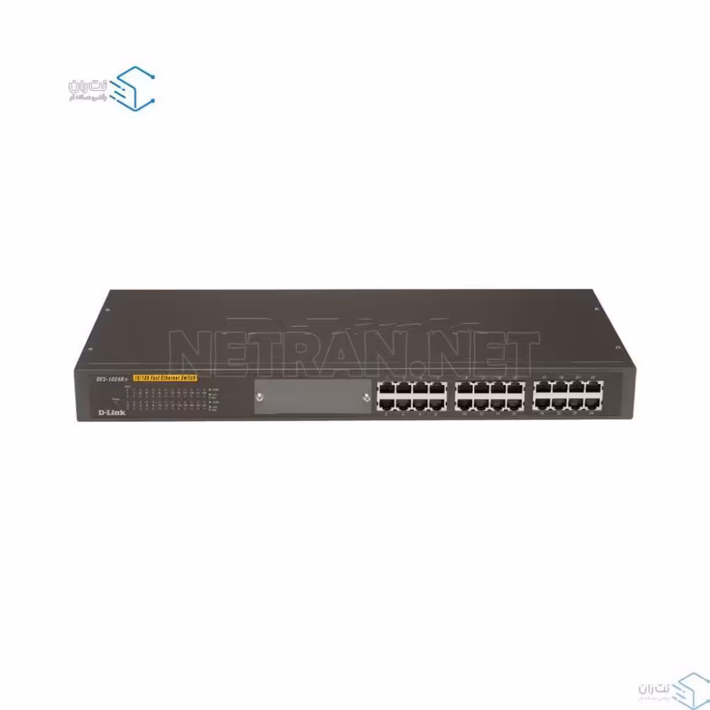 قیمت و خرید سوییچ شبکه 24 پورت دی لینک مدل  DES-1024R | نت ران