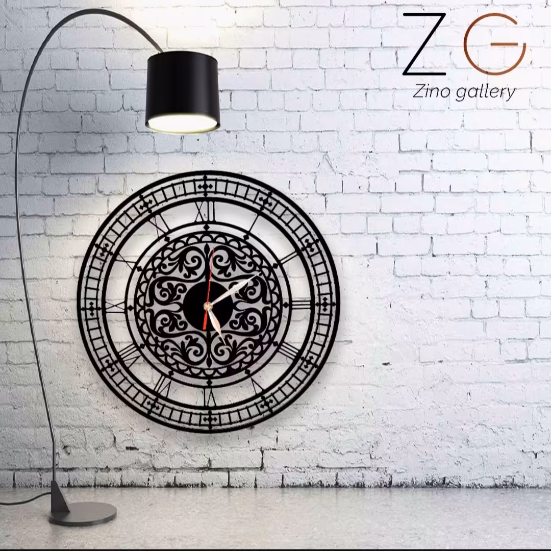 ساعت دیواری مدرن مدل zc27
