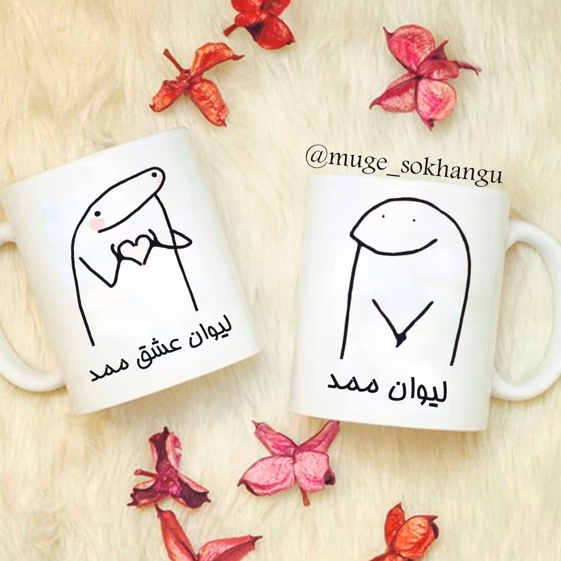 ماگ دوقولو آقایی و خانمی