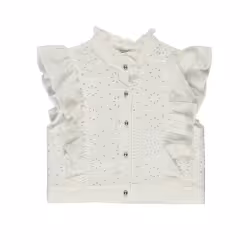 تاپ نوزادی دخترا مدل Sunday سفید