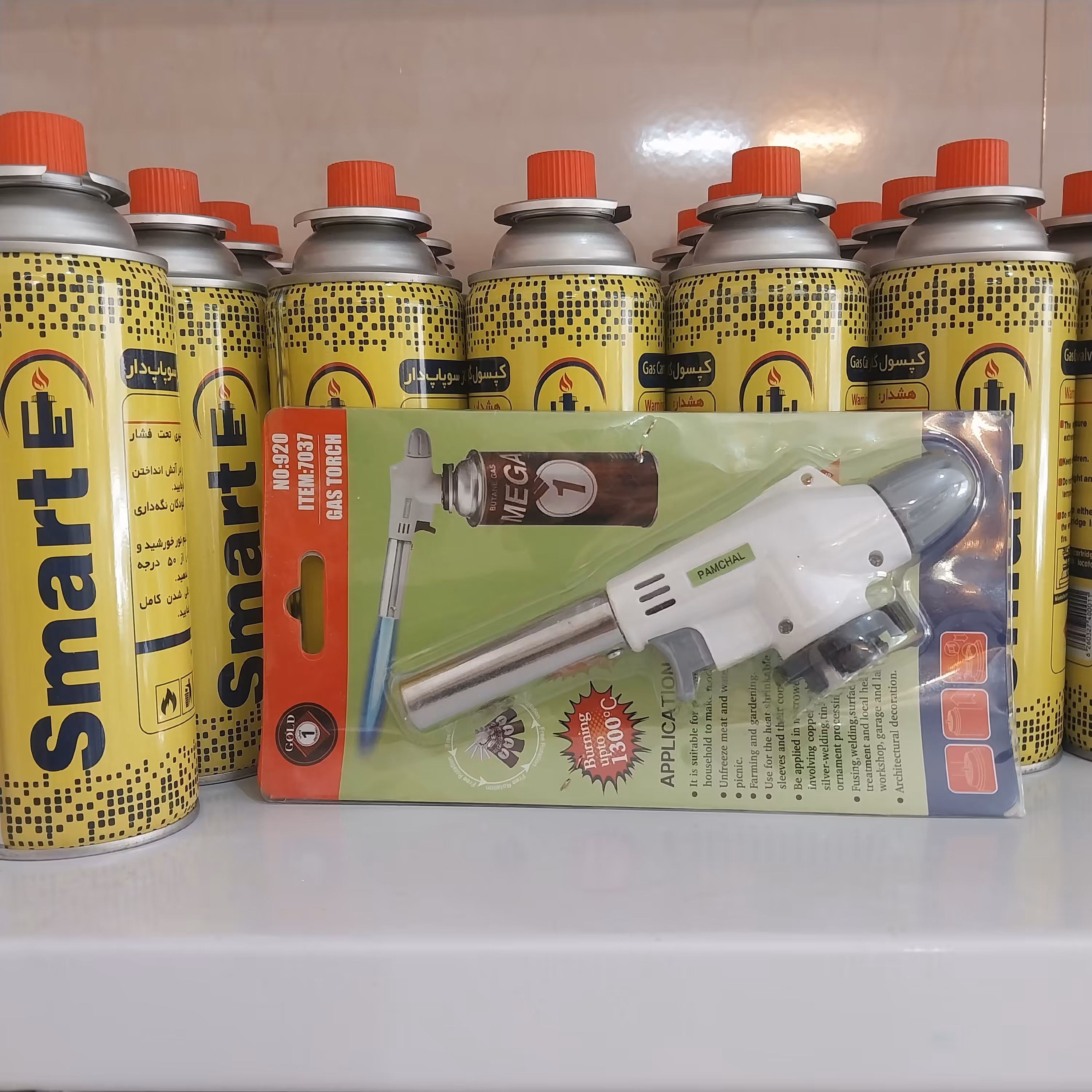 کپسول و فندک تورچ (210گرمی)