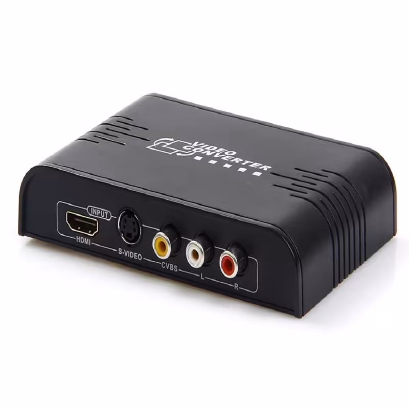 مبدل AV و S-Video به HDMI لنکنگ مدل LKV363A همراه با صدای استریو