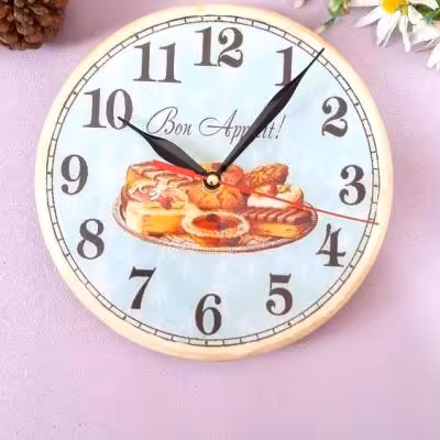 ساعت رزینی آشپزخانه