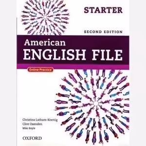 کتاب امریکن انگلیش فایل استارتر ویرایش دوم American English File Starter اصل