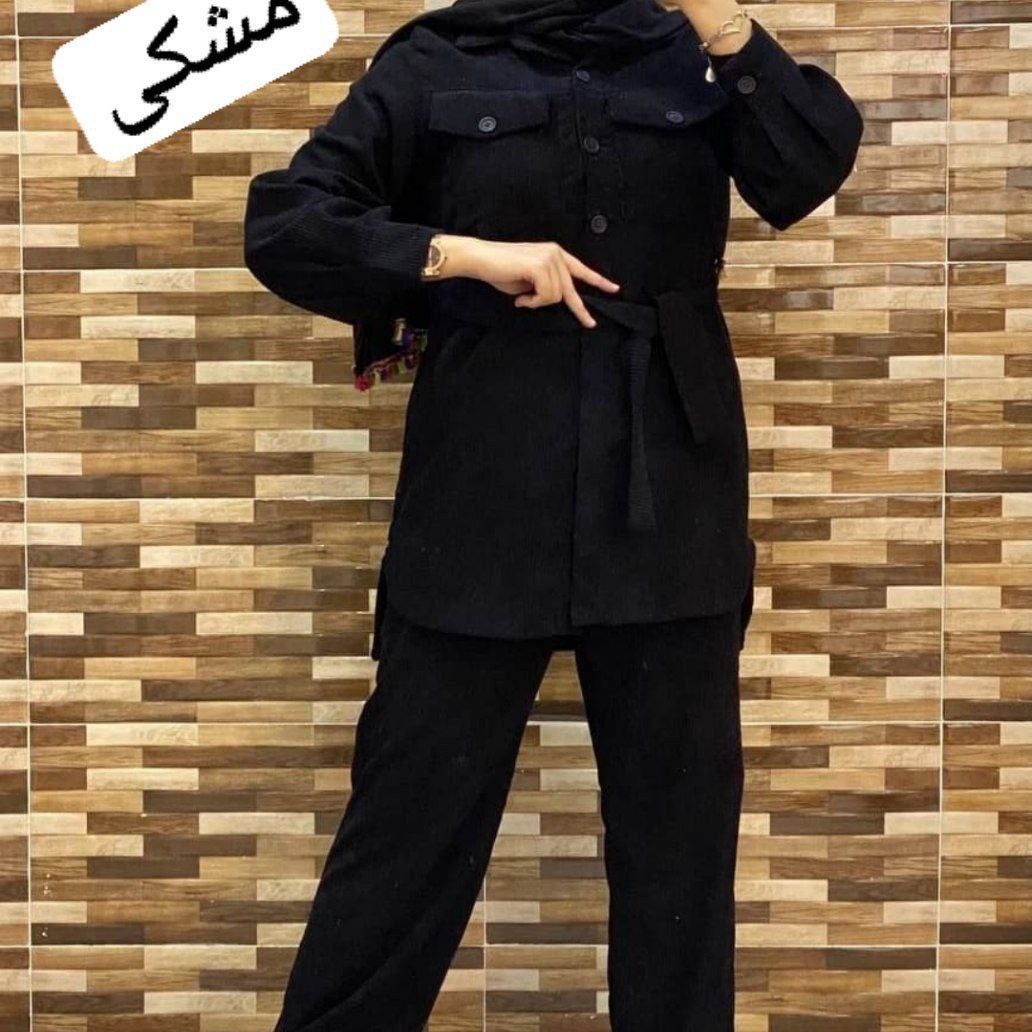 مانتو شلوار مخمل